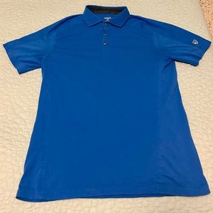 Kuhl Wayfarer polo shirt medium Rally Blue